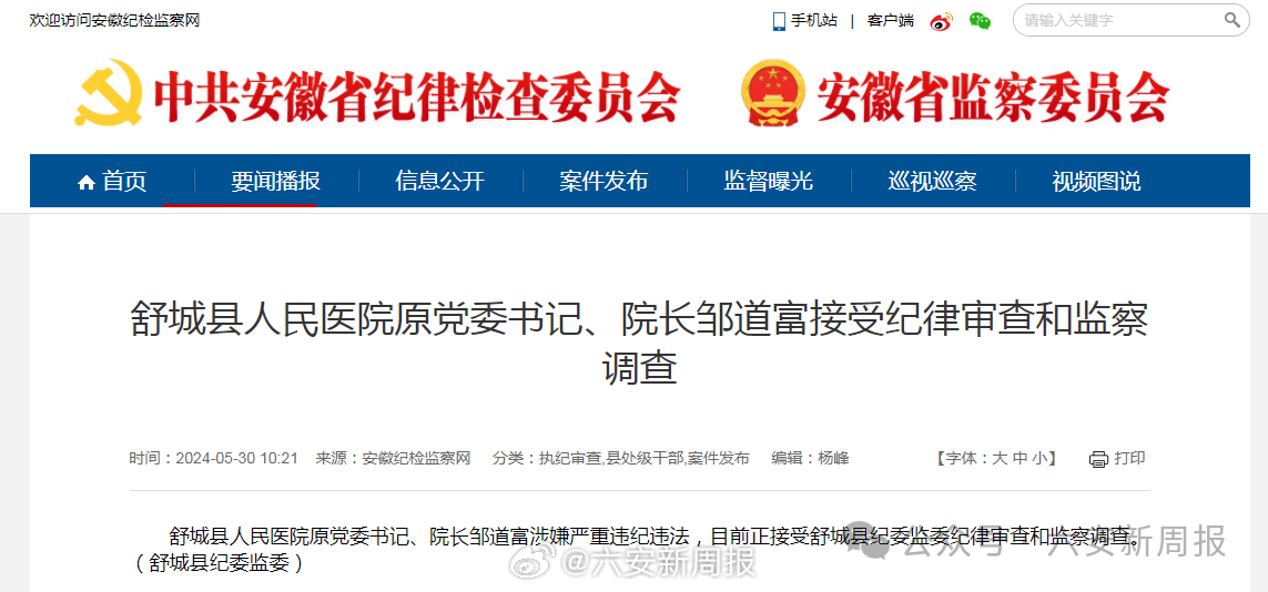 舒城最新案件细节披露引发全城震惊与人心惶惶！